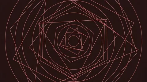 Abstract geometric line art pattern background for modern graphic design Stock Footage 342158785