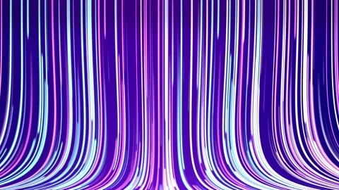 Abstract geometric line beam animation on dark purple background Stock Footage 301946737