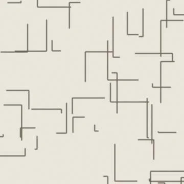 Abstract geometric line maze pattern design Stock Illustration