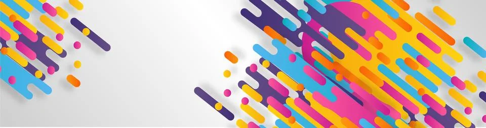 Abstract geometric line pattern background for business brochure cover design Stock Illustration