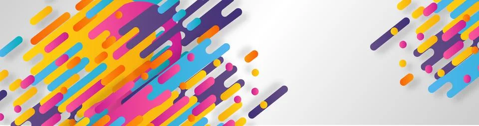 Abstract geometric line pattern background for business brochure cover design Stock Illustration