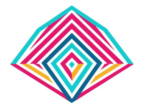 Abstract Geometric Line Texture Pattern Vector Background Illustrazione stock