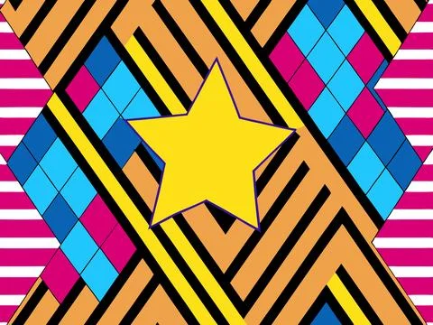 Abstract Geometric Line Texture Pattern Vector Background for Packaging Illustrazione stock