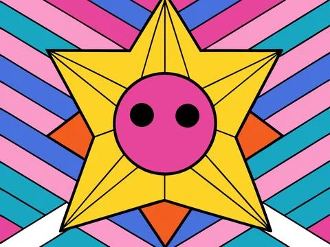 Abstract Geometric Line Texture Pattern Vector Background for Packaging 스톡 일러스트