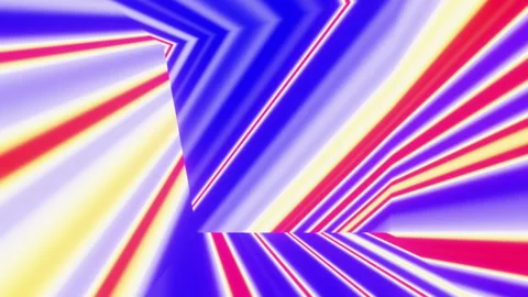 Abstract geometric lines blue moving randomly vj loop 3d render. Magic Stock Footage 251591373