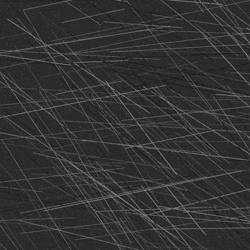 Abstract geometric lines composition black background modern art design Stock Illustration