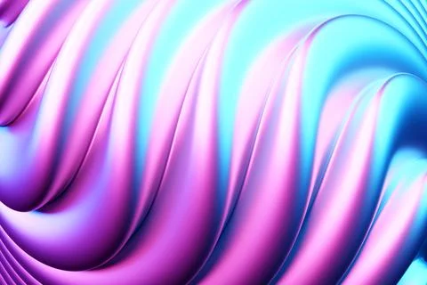 Abstract geometric lines design element.  Blue   and pink  striped background Stock Illustration