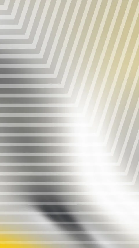 Abstract Geometric Lines Glowing in Yellow and Gray Gradient Background Stock Footage 335294482