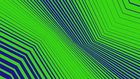 Abstract geometric lines on green background Stock Illustration