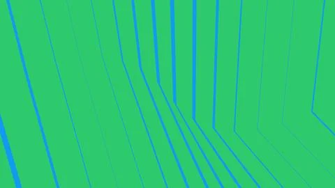 Abstract geometric lines on green background Stock Illustration