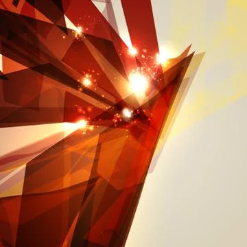Abstract geometric lines Illustrazione stock