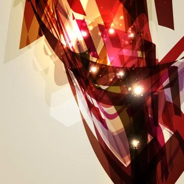 Abstract geometric lines Stock-Illustration