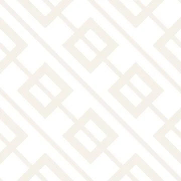 Abstract geometric lines lattice pattern. Seamless vector background. Subtle  Illustrazione stock