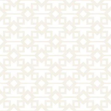 Abstract geometric lines lattice pattern. Seamless vector background. Subtle  Stockillustratie