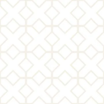 Abstract geometric lines lattice pattern. Seamless vector background. Subtle  Stock Illustration