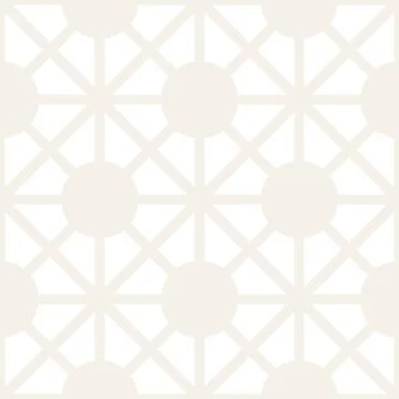 Abstract geometric lines lattice pattern. Seamless vector background. Subtle  Illustrazione stock