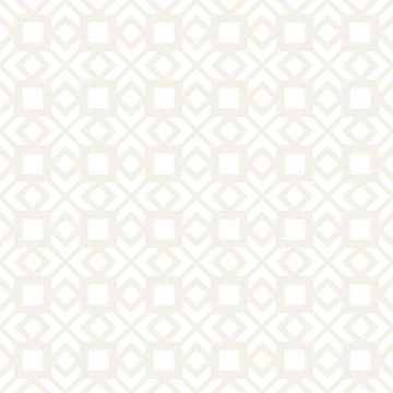 Abstract geometric lines lattice pattern. Seamless vector background. Subtle  스톡 일러스트