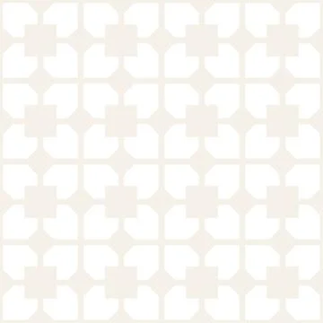 Abstract geometric lines lattice pattern. Seamless vector background. Subtle  Illustrazione stock