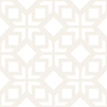 Abstract geometric lines lattice pattern. Seamless vector background. Subtle  Stockillustratie