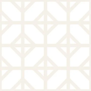 Abstract geometric lines lattice pattern. Seamless vector background. Subtle  Stock Illustration