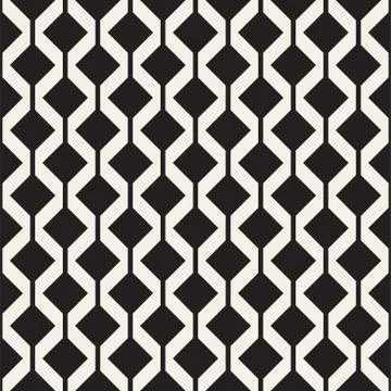 Abstract geometric lines lattice pattern. Seamless vector background. Subtle  Stock Illustration