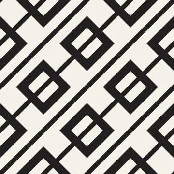 Abstract geometric lines lattice pattern. Seamless vector background. Subtle  스톡 일러스트