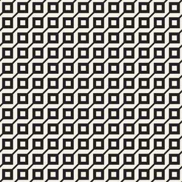 Abstract geometric lines lattice pattern. Seamless vector background. Subtle  Illustrazione stock