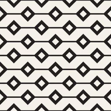 Abstract geometric lines lattice pattern. Seamless vector background. Subtle  Stock Illustration