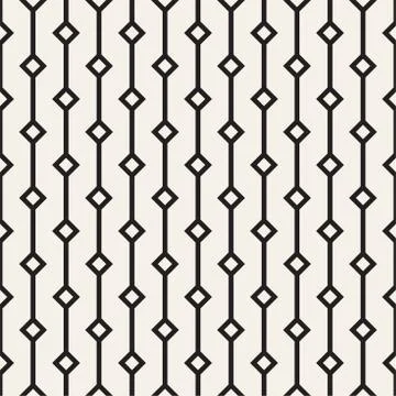Abstract geometric lines lattice pattern. Seamless vector background. Subtle  스톡 일러스트