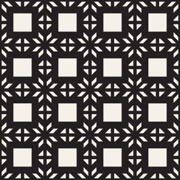 Abstract geometric lines lattice pattern. Seamless vector background. Subtle  Stockillustratie