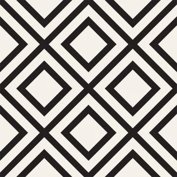 Abstract geometric lines lattice pattern. Seamless vector background. Subtle  스톡 일러스트