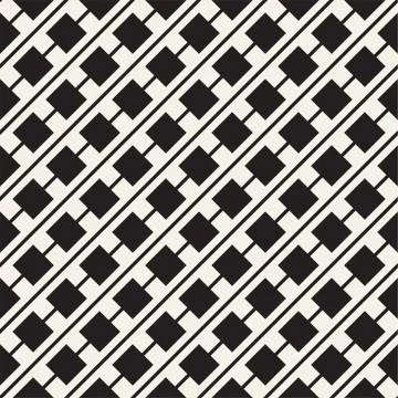 Abstract geometric lines lattice pattern. Seamless vector background. Subtle  Stock Illustration