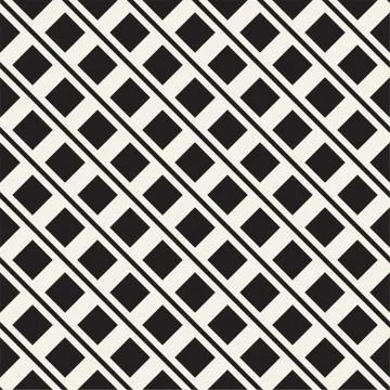 Abstract geometric lines lattice pattern. Seamless vector background. Subtle  Stockillustratie