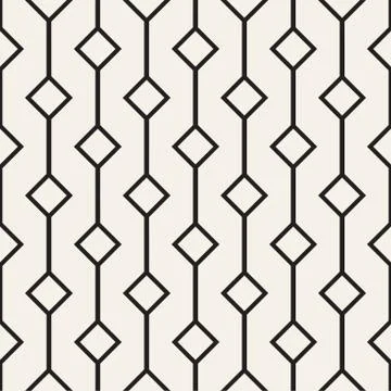Abstract geometric lines lattice pattern. Seamless vector background. Subtle  Illustrazione stock