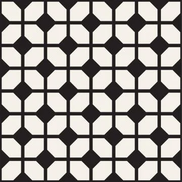 Abstract geometric lines lattice pattern. Seamless vector background. Subtle  Illustrazione stock