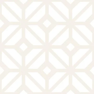 Abstract geometric lines lattice pattern. Seamless vector background. Subtle 스톡 일러스트
