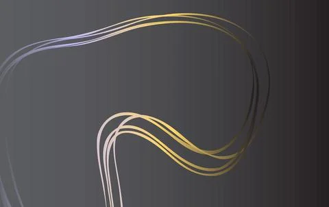 Abstract geometric lines pattern on black background. Elegant dark gray col.. Illustrazione stock