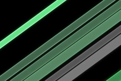 Abstract geometric lines pattern in green black gray Stock Illustration