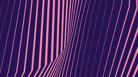 Abstract geometric lines with purple background Stock Illustration