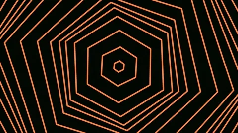 Abstract geometric lines radiating from center point, modern background desig Stock Footage 341055790