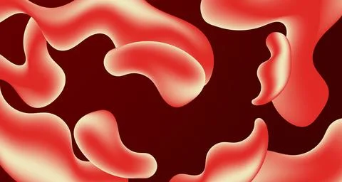 Abstract geometric Liquid color background design Fluid color vibrant gradi.. Stock Illustration