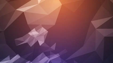 Abstract geometric low poly background with triangles Stockillustratie