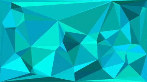 Abstract geometric low poly mountain landscape design Illustrazione stock