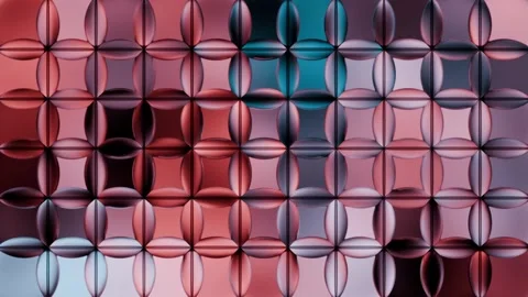 Abstract Geometric Metallic Morphing Tile Loop Vidéo 334802391
