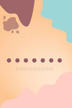 Abstract geometric modern background template with wave pattern and text. Banner Stock Illustration
