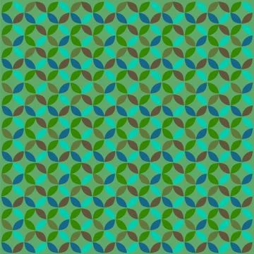 Abstract Geometric Modern Circle Pattern イラスト素材