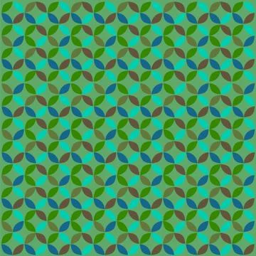 Abstract Geometric Modern Circle Pattern Illustrazione stock