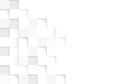 Abstract geometric modern square background design Stock Illustration