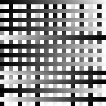 Abstract geometric monochrome graphics with intersecting lines Stock Illustration
