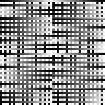 Abstract geometric monochrome graphics with intersecting lines Stock Illustration